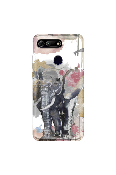 HONOR - Honor View 20 - Soft Clear Case - Elephant