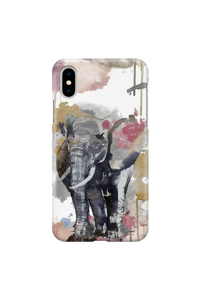 APPLE - iPhone X - 3D Snap Case - Elephant