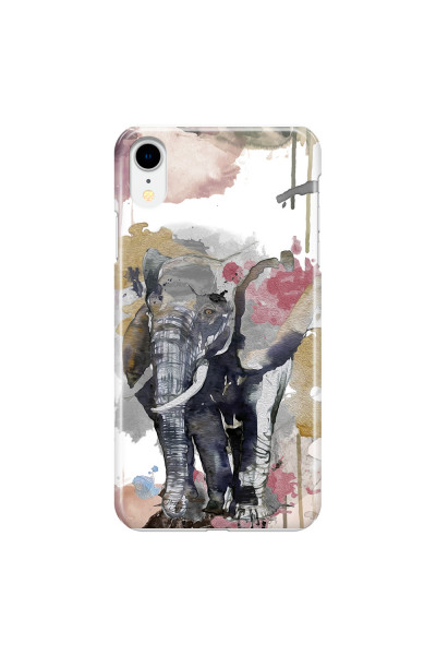 APPLE - iPhone XR - 3D Snap Case - Elephant
