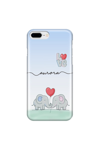 APPLE - iPhone 7 Plus - 3D Snap Case - Elephants in Love