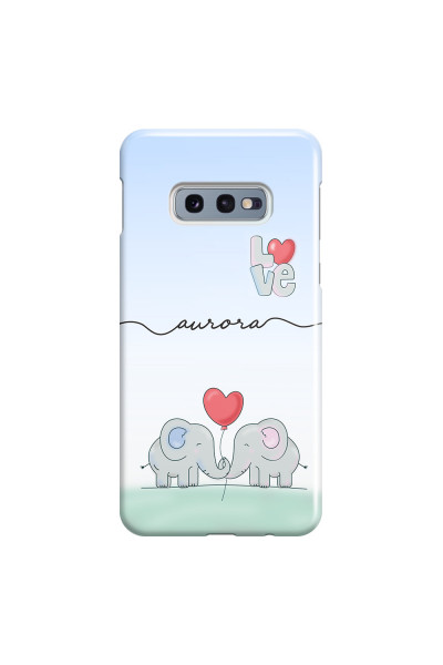 SAMSUNG - Galaxy S10e - 3D Snap Case - Elephants in Love
