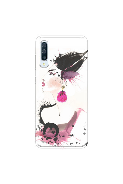 SAMSUNG - Galaxy A50 - Soft Clear Case - Japanese Style