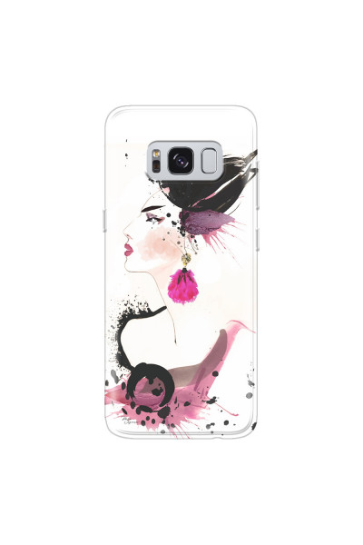 SAMSUNG - Galaxy S8 - Soft Clear Case - Japanese Style