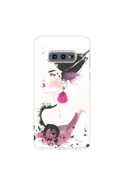 SAMSUNG - Galaxy S10e - Soft Clear Case - Japanese Style