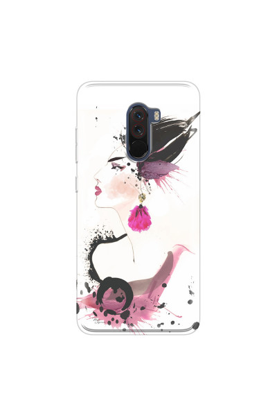 XIAOMI - Pocophone F1 - Soft Clear Case - Japanese Style