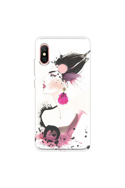 XIAOMI - Redmi Note 6 Pro - Soft Clear Case - Japanese Style