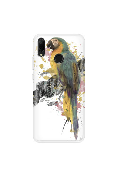 HUAWEI - Y9 2019 - Soft Clear Case - Parrot