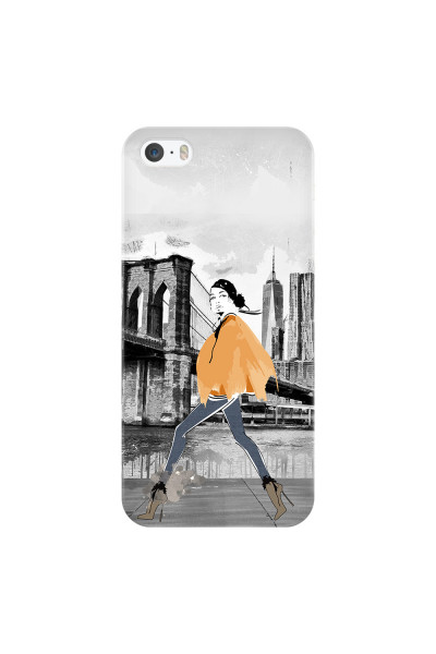 APPLE - iPhone 5S/SE - 3D Snap Case - The New York Walk