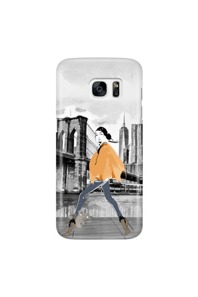SAMSUNG - Galaxy S7 Edge - 3D Snap Case - The New York Walk
