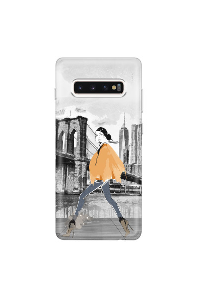 SAMSUNG - Galaxy S10 Plus - Soft Clear Case - The New York Walk