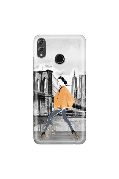 HONOR - Honor 8X - Soft Clear Case - The New York Walk