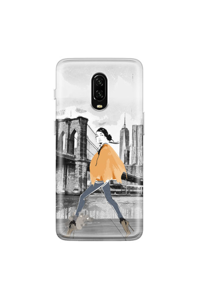 ONEPLUS - OnePlus 6T - Soft Clear Case - The New York Walk
