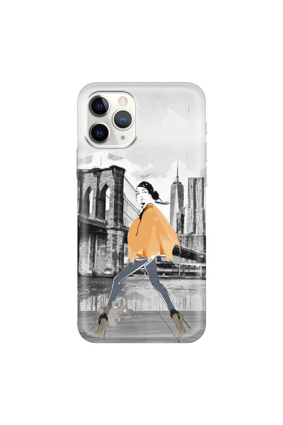 APPLE - iPhone 11 Pro Max - Soft Clear Case - The New York Walk