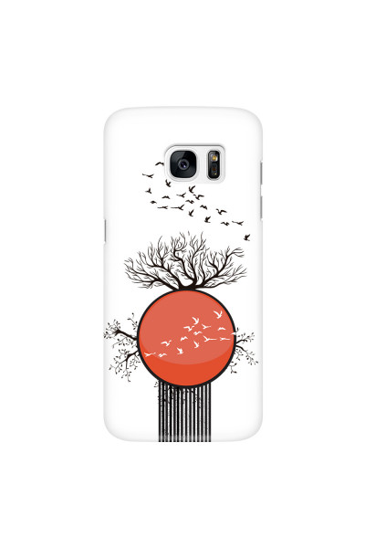 SAMSUNG - Galaxy S7 Edge - 3D Snap Case - Bird Flight