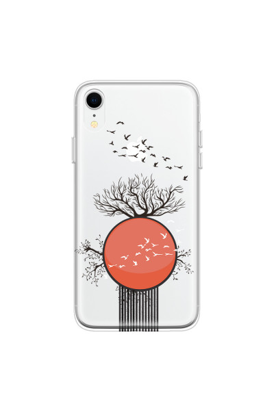 APPLE - iPhone XR - Soft Clear Case - Bird Flight
