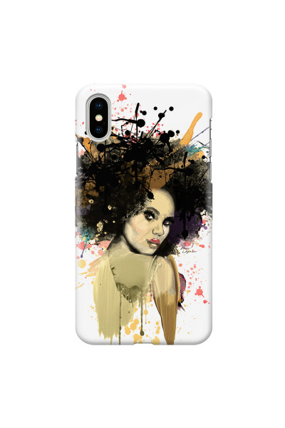 APPLE - iPhone XS Max - 3D Snap Case - We love Afro