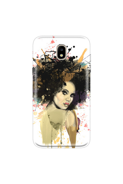 SAMSUNG - Galaxy J3 2017 - Soft Clear Case - We love Afro