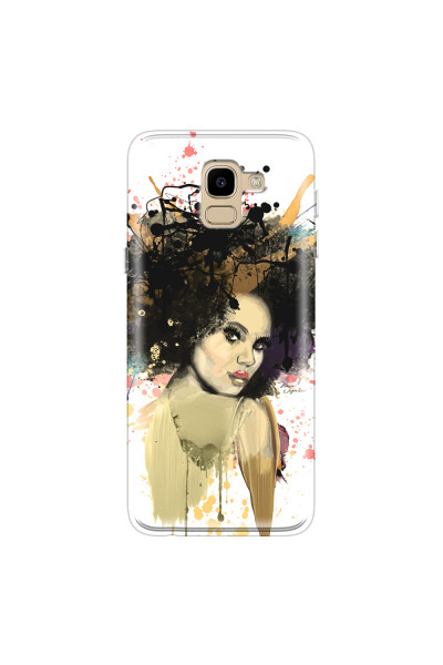SAMSUNG - Galaxy J6 2018 - Soft Clear Case - We love Afro