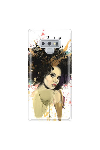 SAMSUNG - Galaxy Note 9 - Soft Clear Case - We love Afro