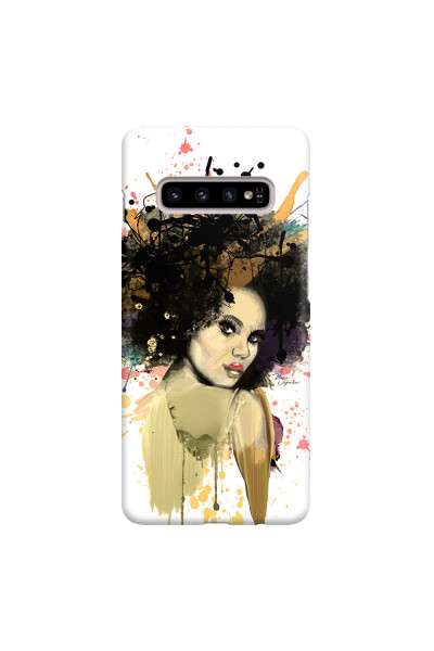 SAMSUNG - Galaxy S10 Plus - 3D Snap Case - We love Afro
