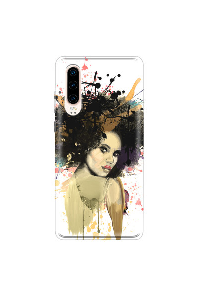 HUAWEI - P30 - Soft Clear Case - We love Afro