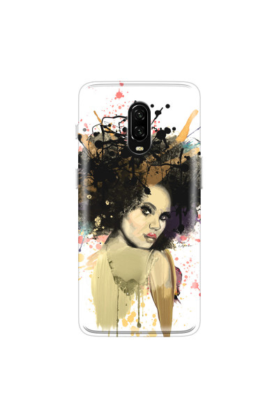ONEPLUS - OnePlus 6T - Soft Clear Case - We love Afro