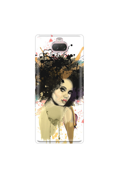 SONY - Sony Xperia 10 - Soft Clear Case - We love Afro