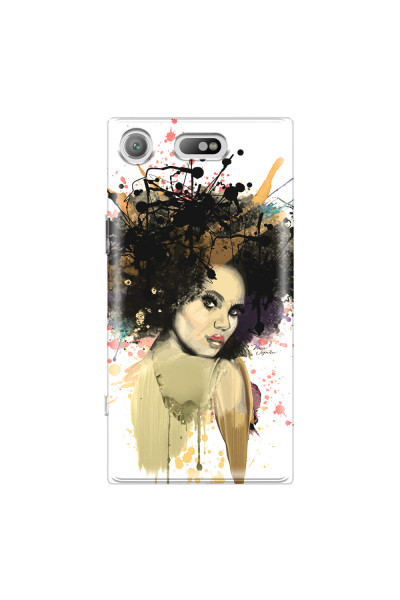SONY - Sony Xperia XZ1 Compact - Soft Clear Case - We love Afro