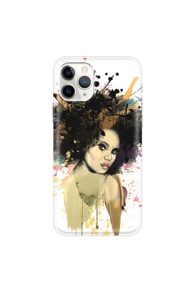 APPLE - iPhone 11 Pro - Soft Clear Case - We love Afro