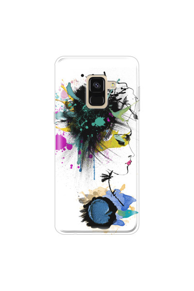 SAMSUNG - Galaxy A8 - Soft Clear Case - Medusa Girl