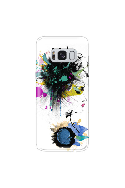 SAMSUNG - Galaxy S8 - Soft Clear Case - Medusa Girl