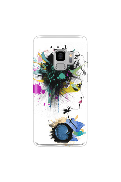 SAMSUNG - Galaxy S9 - Soft Clear Case - Medusa Girl