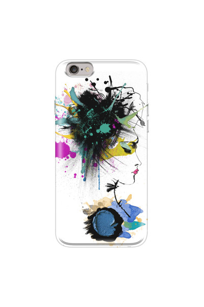 APPLE - iPhone 6S - Soft Clear Case - Medusa Girl