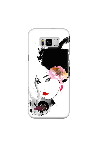 SAMSUNG - Galaxy S8 - 3D Snap Case - Black Beauty