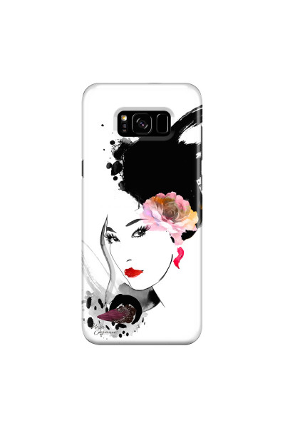 SAMSUNG - Galaxy S8 Plus - 3D Snap Case - Black Beauty