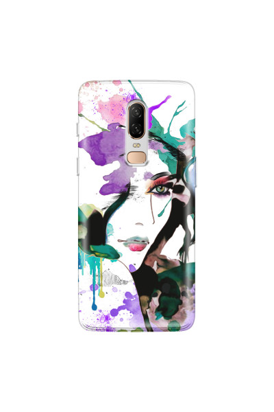 ONEPLUS - OnePlus 6 - Soft Clear Case - Butterfly Eye