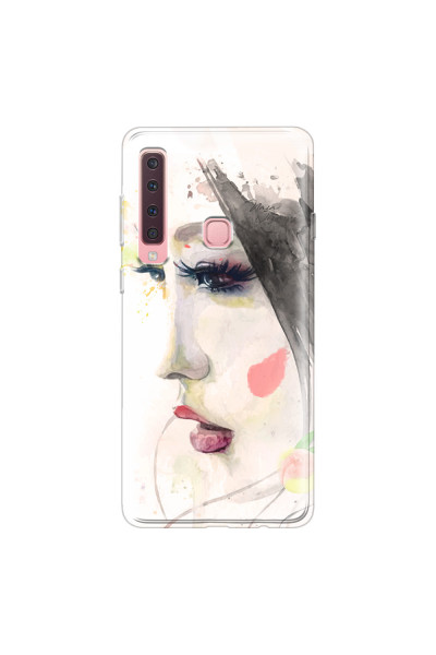 SAMSUNG - Galaxy A9 2018 - Soft Clear Case - Face of a Beauty