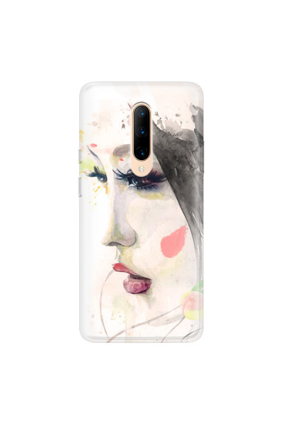 ONEPLUS - OnePlus 7 Pro - Soft Clear Case - Face of a Beauty