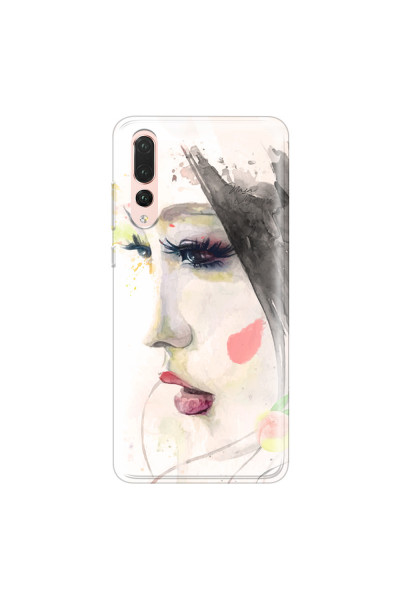HUAWEI - P20 Pro - Soft Clear Case - Face of a Beauty