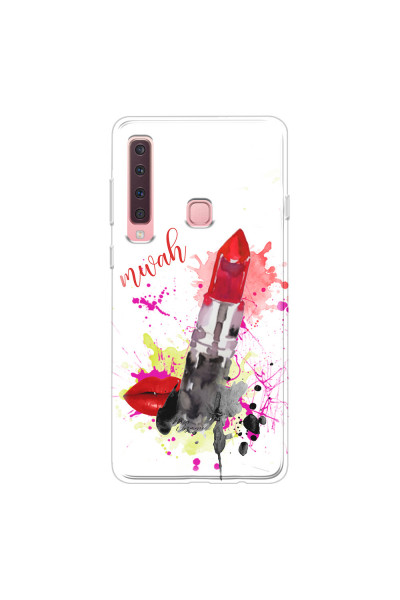 SAMSUNG - Galaxy A9 2018 - Soft Clear Case - Lipstick