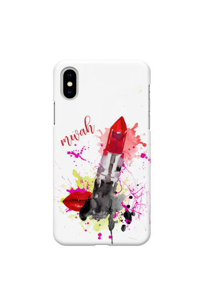 APPLE - iPhone X - 3D Snap Case - Lipstick