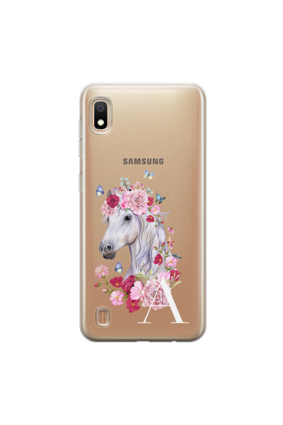 SAMSUNG - Galaxy A10 - Soft Clear Case - Magical Horse White