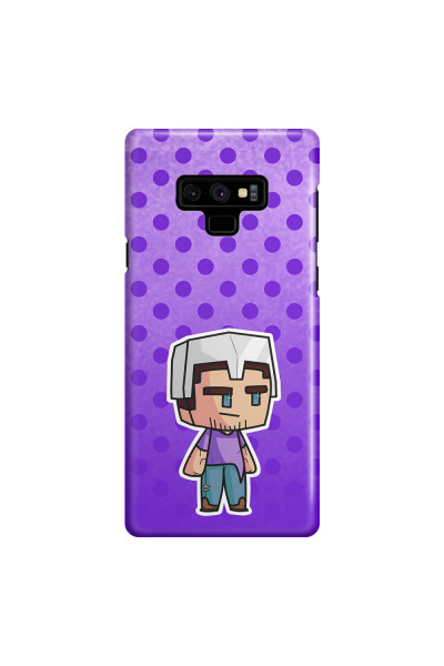 SAMSUNG - Galaxy Note 9 - 3D Snap Case - Purple Shield Crafter