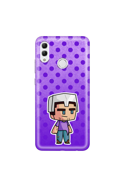 HONOR - Honor 10 Lite - Soft Clear Case - Purple Shield Crafter