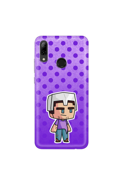 HUAWEI - P Smart 2019 - Soft Clear Case - Purple Shield Crafter