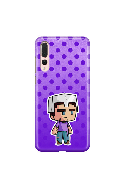 HUAWEI - P20 Pro - 3D Snap Case - Purple Shield Crafter