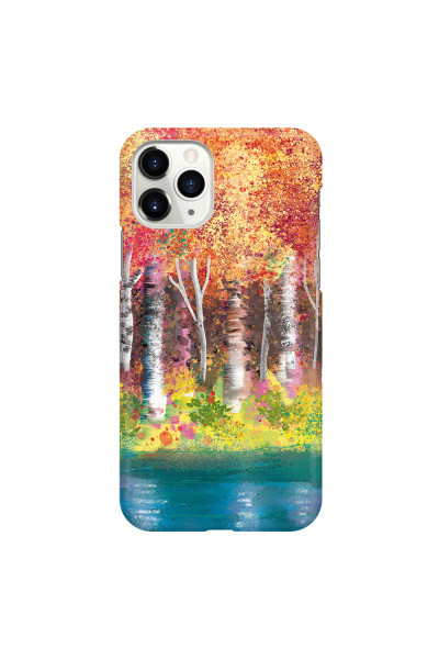 APPLE - iPhone 11 Pro - 3D Snap Case - Calm Birch Trees