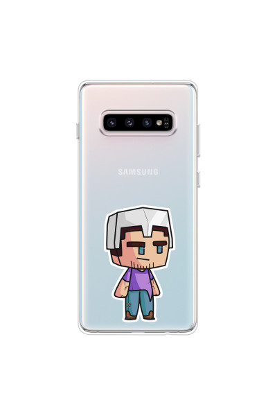 SAMSUNG - Galaxy S10 - Soft Clear Case - Clear Shield Crafter