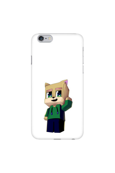 APPLE - iPhone 6S Plus - 3D Snap Case - Clear Fox Player