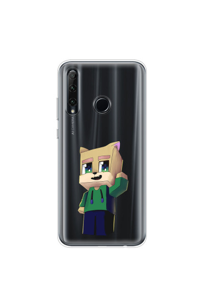 HONOR - Honor 20 lite - Soft Clear Case - Clear Fox Player